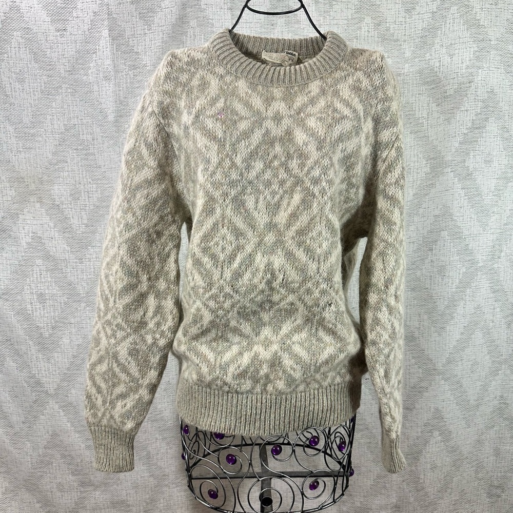 Vintage the baggy shag by lord jeff wool blend sweater size M